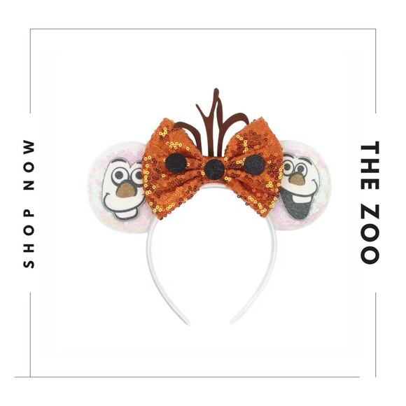 Headband with Mouse Ears Olaf - Picture 2 of 3